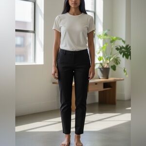 Liverpool Black Ankle Pants 29 Inseam